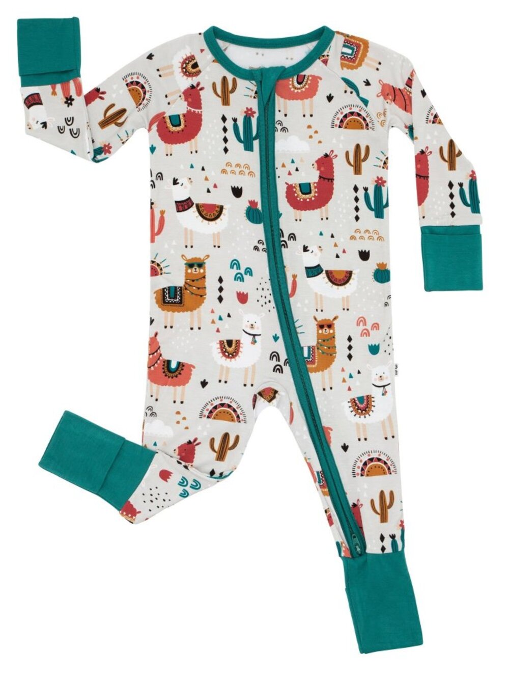Little Sleepies Llama Love Zippy 0-3 Months